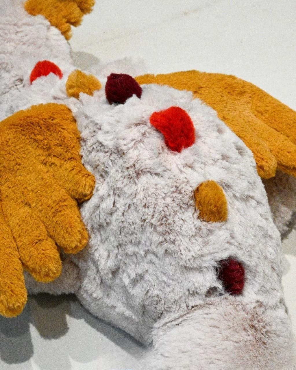 Ultra Soft 50/66cm Opalite Dragon Plush | Fluffy Stuffed Animals with JC Tags, Wholesale & Retail