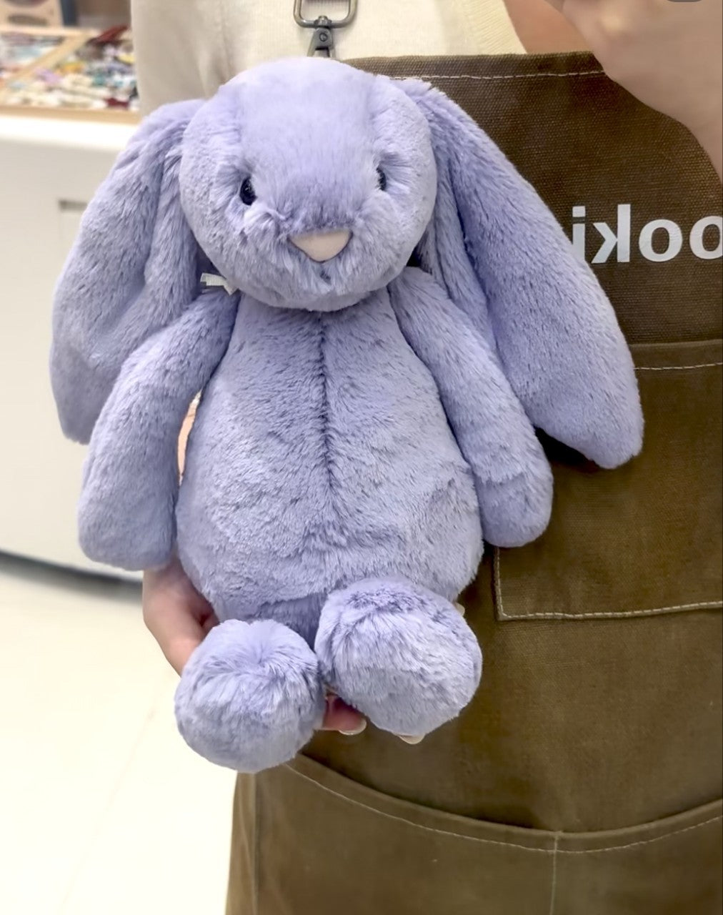 Ultra Soft 31cm Love Roland Bonnie Rabbit Plush | Fluffy Stuffed Animal with JC Tags, Wholesale & Retail