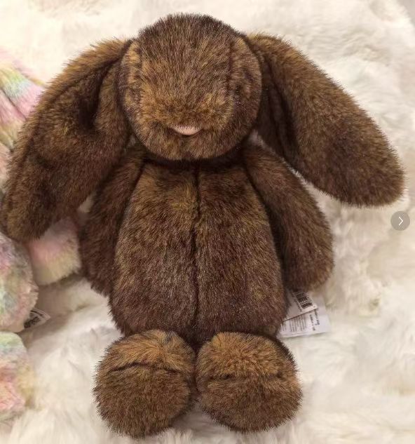Ultra Soft Hopeston Bonnie Rabbit 31cm Plush | Fluffy Stuffed Animal with JC Tags, Wholesale & Retail