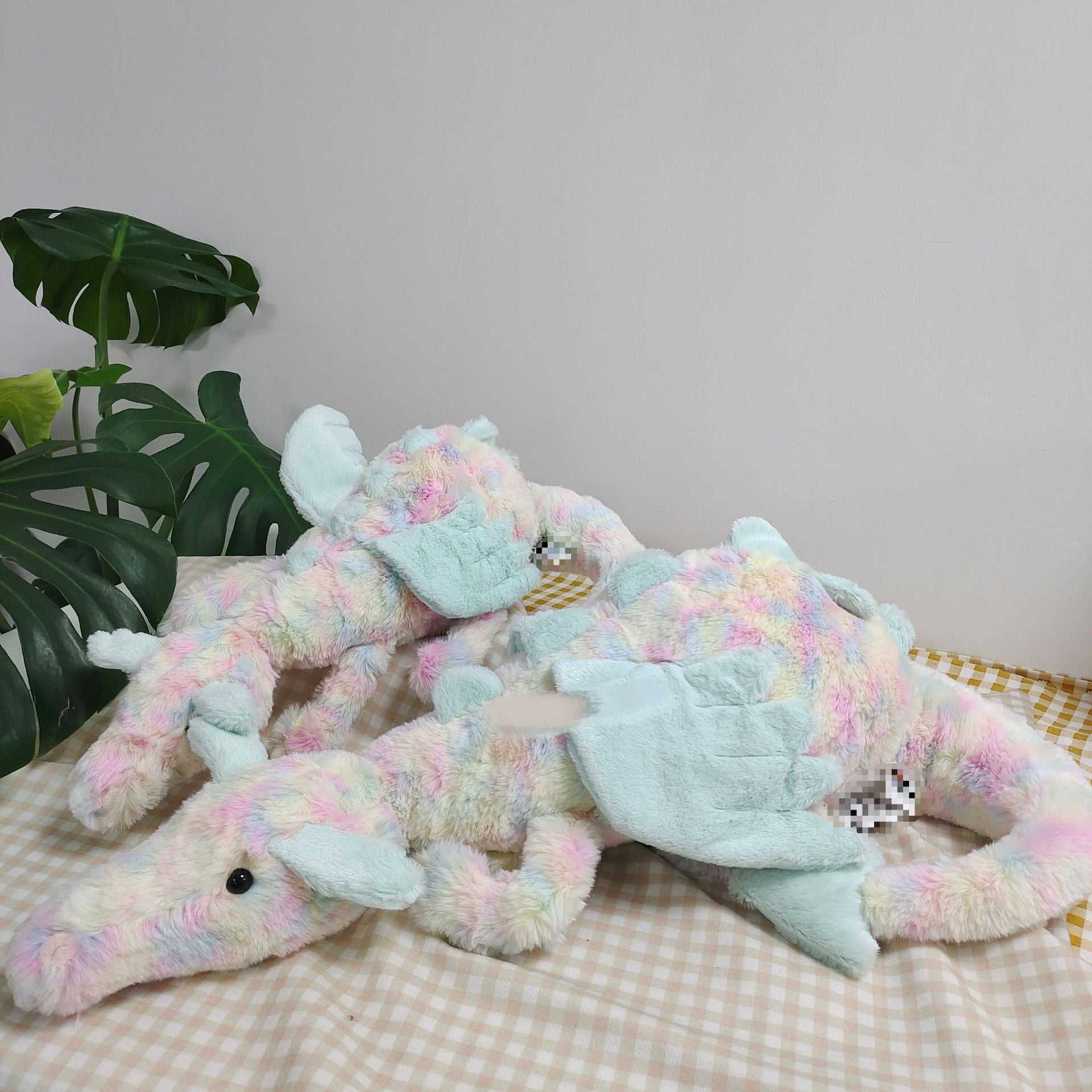 Ultra Soft 50cm/66cm Lazulia Dragon|rainBow Dragon Plush | Fluffy Stuffed Animal with JC Tags, Wholesale & Retail