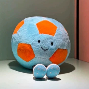 Sporty Colored Soccer Themed Plush Toys | Athletic Stuffed Companion with JC Tags, Wholesale & Retail