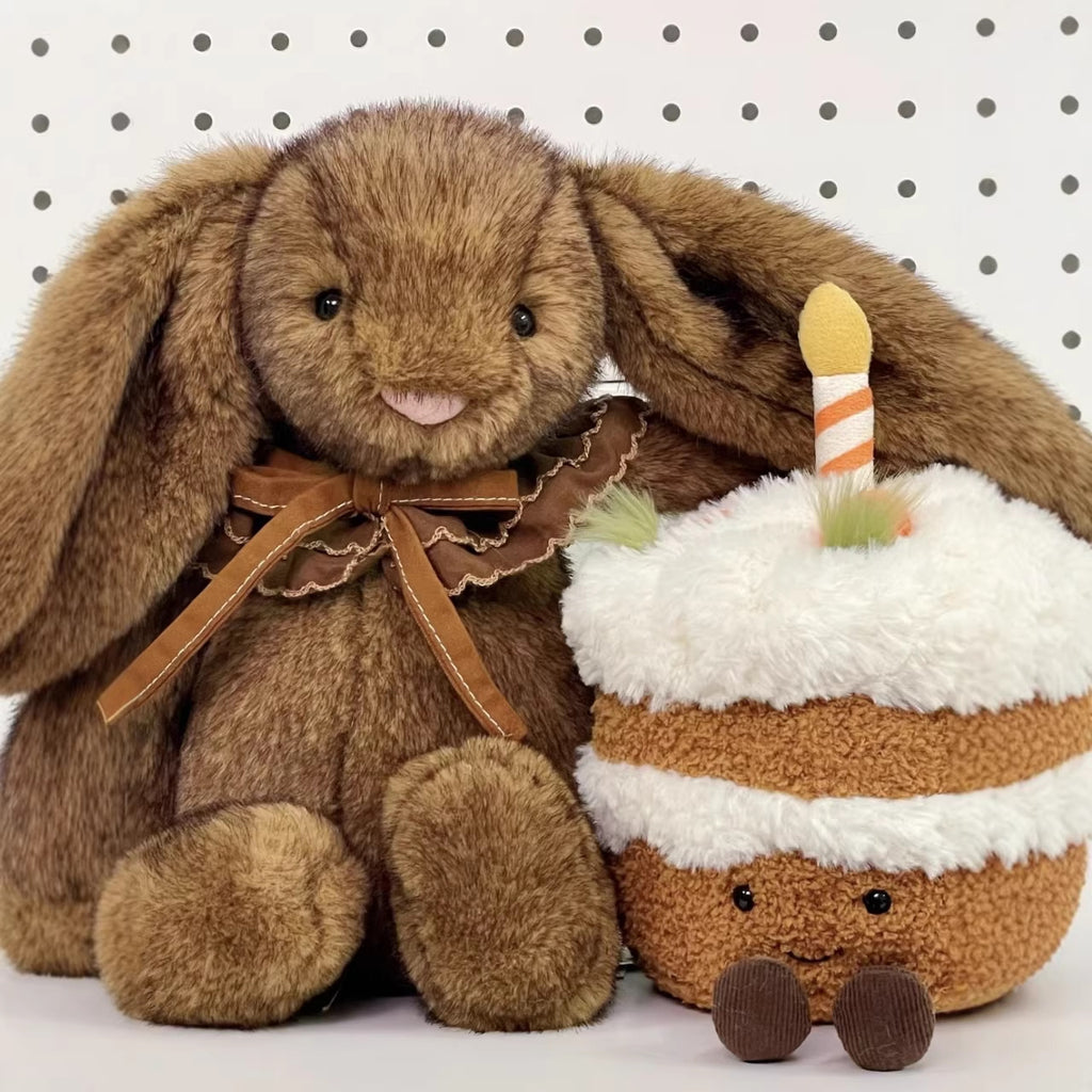 Ultra Soft Hopeston Bonnie Rabbit 31cm Plush | Fluffy Stuffed Animal with JC Tags, Wholesale & Retail