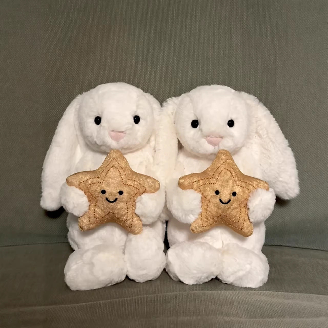 Ultra Soft Star Bunny 31cm Plush | Fluffy Stuffed Animal with JC Tags, Wholesale & Retail