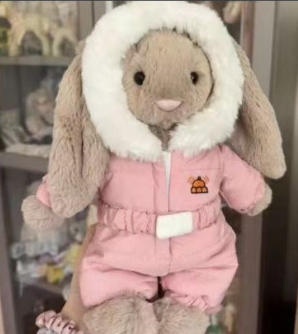 Ultra Soft Ski Rabbit/Ski Bear Animal Plush Toy | Fluffy Stuffed Companion with JC Tags, Wholesale & Retail