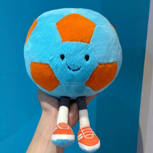 Sporty Colored Soccer Themed Plush Toys | Athletic Stuffed Companion with JC Tags, Wholesale & Retail