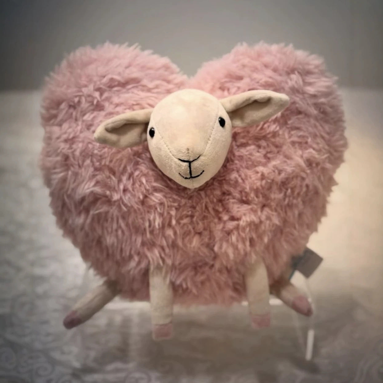Ultra Soft Loving Lamb Smile Emmy Sheep Plush | Fluffy Stuffed Animals with JC Tags, Wholesale & Retail