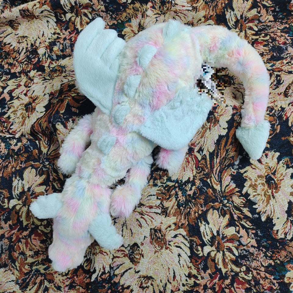 Ultra Soft 50cm/66cm Lazulia Dragon|rainBow Dragon Plush | Fluffy Stuffed Animal with JC Tags, Wholesale & Retail