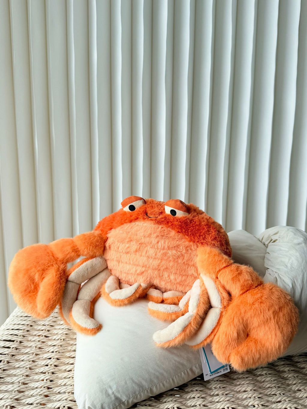 Ultra Soft Crab Animal Plush Toys | Fluffy Stuffed Companion with JC Tags, Wholesale & Retail