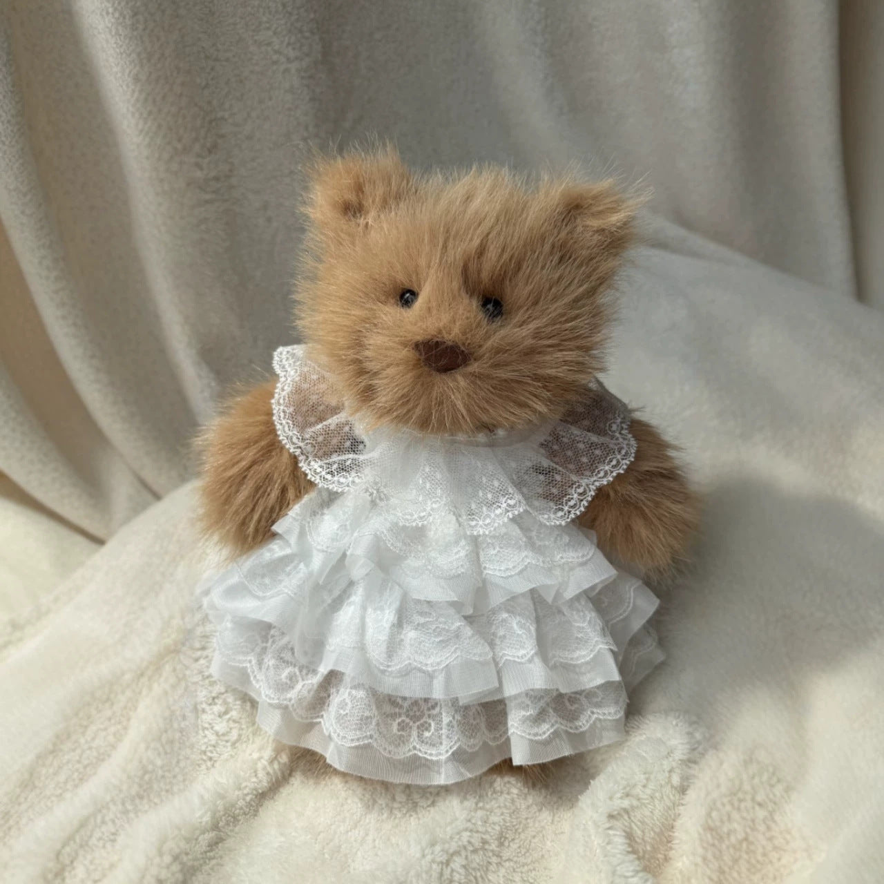 Ultra Soft Bartholomow Bear Bouffent Animal Plush Toy | Fluffy Stuffed Companion with JC Tags, Wholesale & Retail