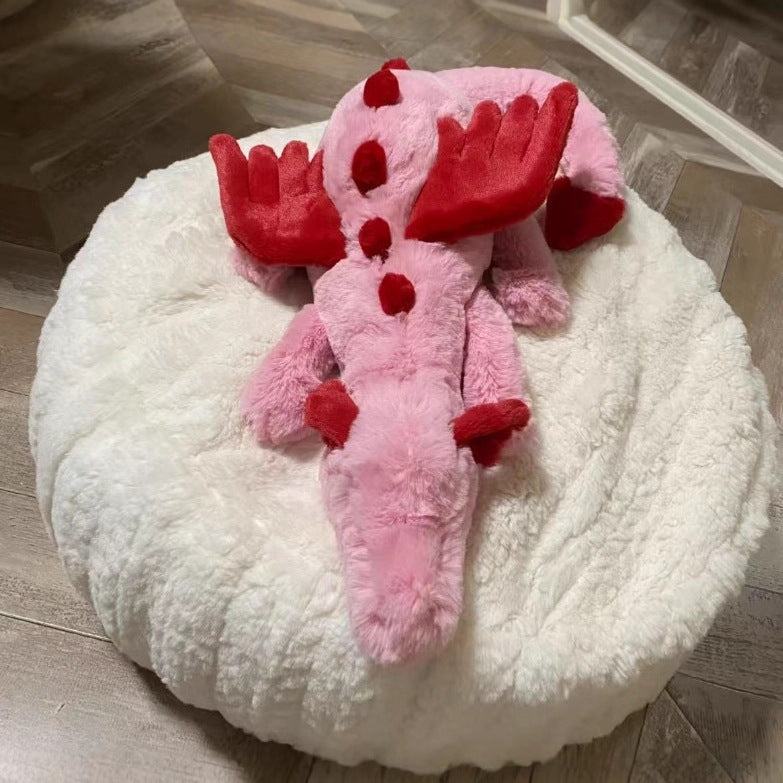 Ultra Soft 50/66cm Heart Dragon Plush | Fluffy Stuffed Animal with JC Tags, Wholesale & Retail