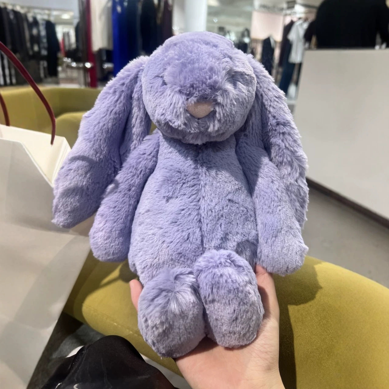 Ultra Soft 31cm Love Roland Bonnie Rabbit Plush | Fluffy Stuffed Animal with JC Tags, Wholesale & Retail