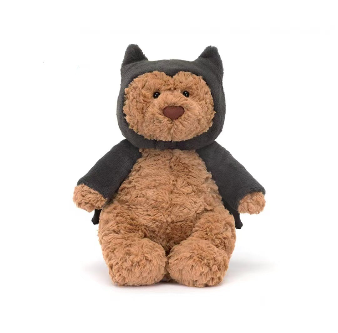 Ultra Soft Pumpkin Bear Bathrobe Bear Bee Bear Love Bear Ba Bear Strawberry Bear Bat Bear Eggplant Bear, Collection Plush | Fluffy Stuffed Animals with JC Tags, Wholesale & Retail