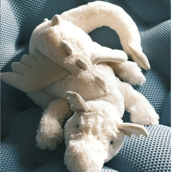 Ultra Soft 50/66cm Purple Dragon, Pink/Rose Dragon, Snow Dragon Plush | Fluffy Stuffed Animals with JC Tags, Wholesale & Retail