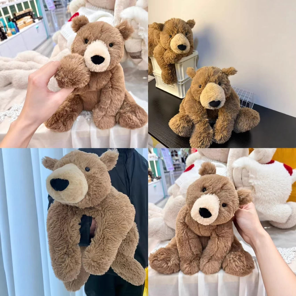 Ultra Soft Wudi Bear 趴趴熊 Plush | Fluffy Stuffed Animal with JC Tags, Wholesale & Retail
