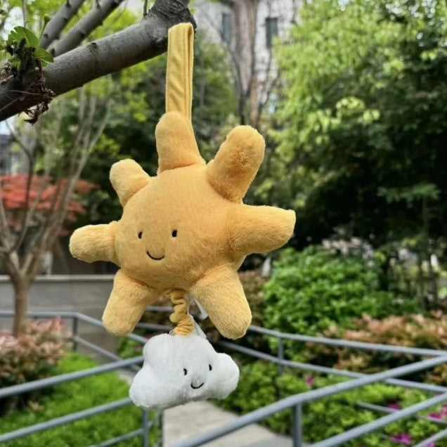 Mini Rattling Plush Keychain | Tiny Stuffed Bag Charm with JC Tags, Wholesale & Retail