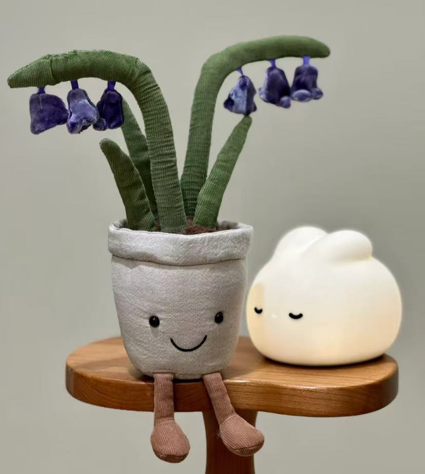 Lifelike Pot/Turtle Bamboo/Orchid/Sunflower/Small Daisies.. Plant Plush Decor | Fluffy Botanical Stuffed Ornaments with JC Tags, Wholesale & Retail