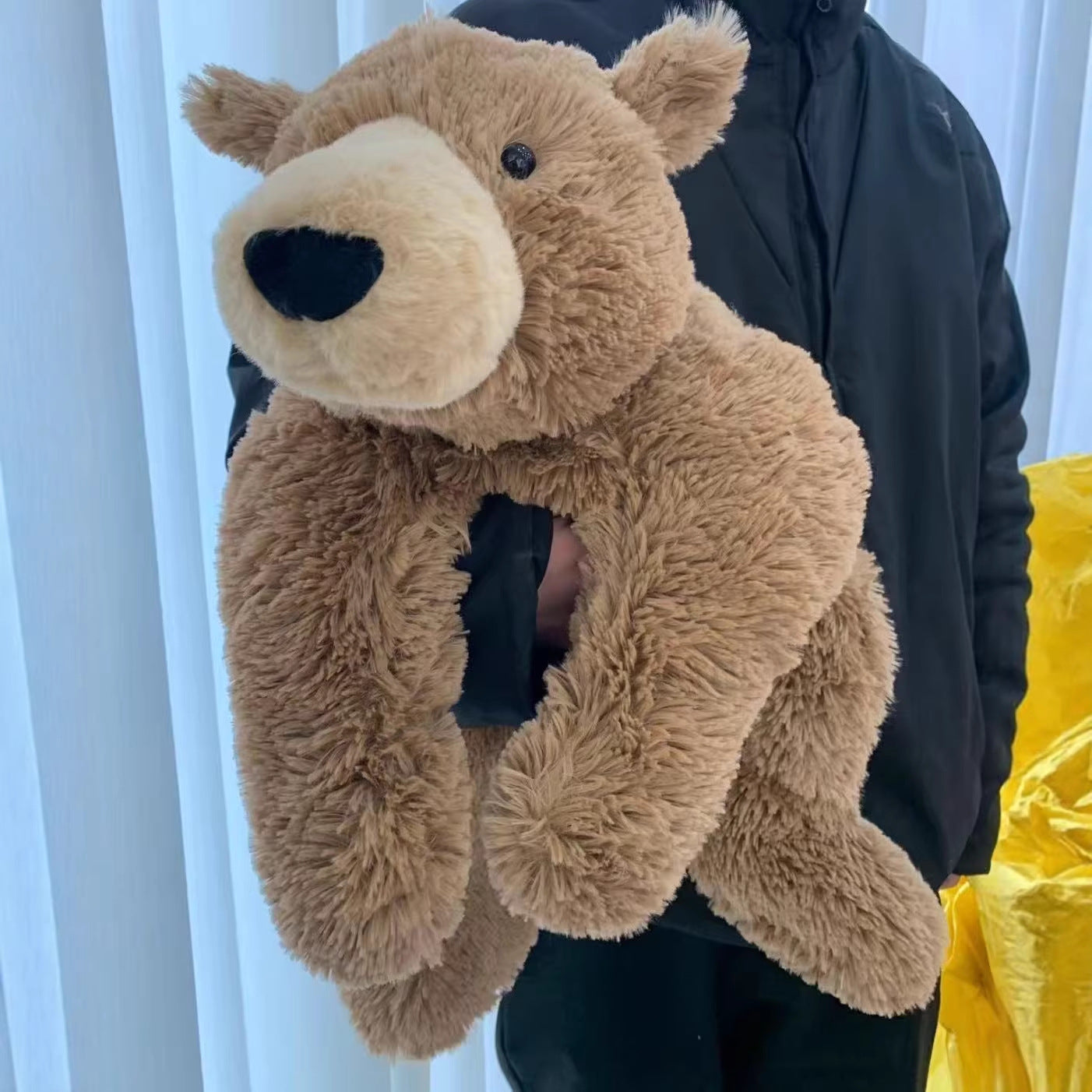 Ultra Soft Wudi Bear 趴趴熊 Plush | Fluffy Stuffed Animal with JC Tags, Wholesale & Retail