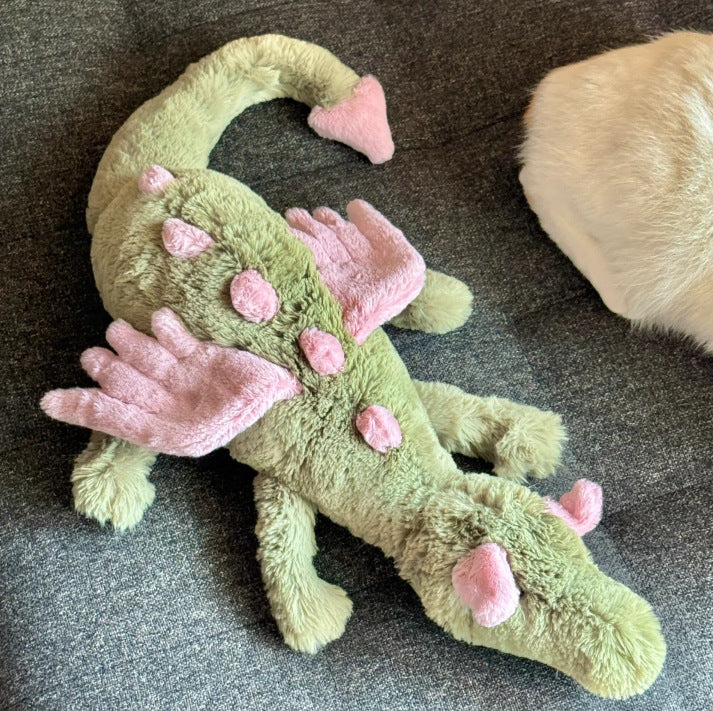 Ultra Soft 50/66cm Mocha|Malachy Dragon Plush | Fluffy Stuffed Animal with JC Tags, Wholesale & Retail