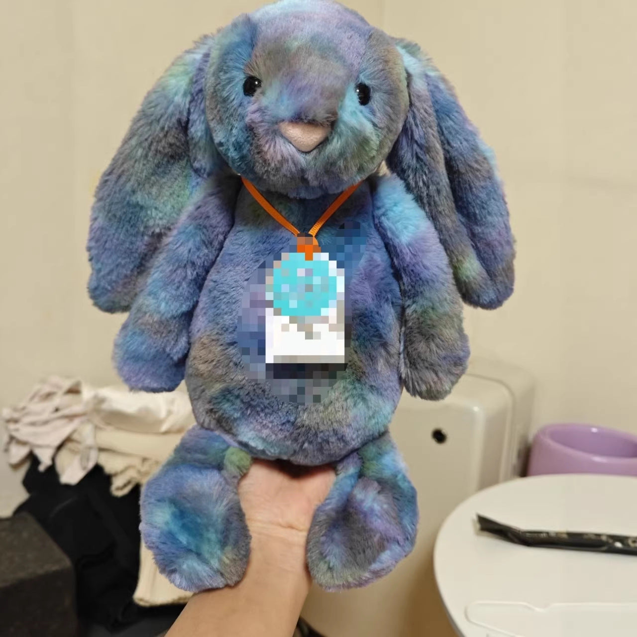 Ultra Soft 31cm Space Bonnie Rabbit Plush | Fluffy Stuffed Animal with JC Tags, Wholesale & Retail