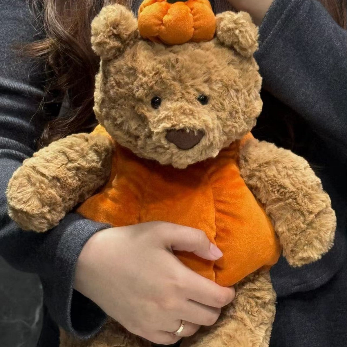 Ultra Soft Pumpkin Bear Bathrobe Bear Bee Bear Love Bear Ba Bear Strawberry Bear Bat Bear Eggplant Bear, Collection Plush | Fluffy Stuffed Animals with JC Tags, Wholesale & Retail