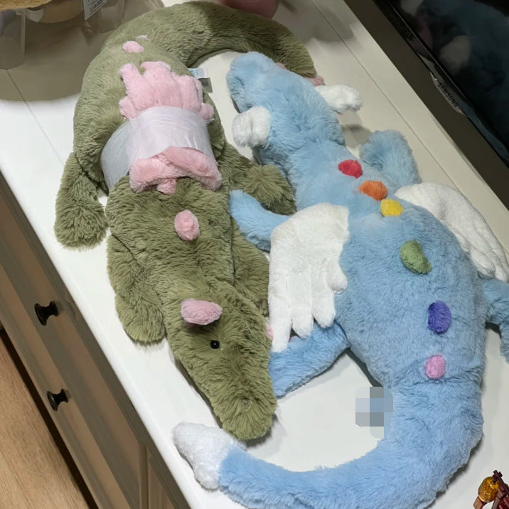 Ultra Soft 50/66cm Mocha|Malachy Dragon Plush | Fluffy Stuffed Animal with JC Tags, Wholesale & Retail