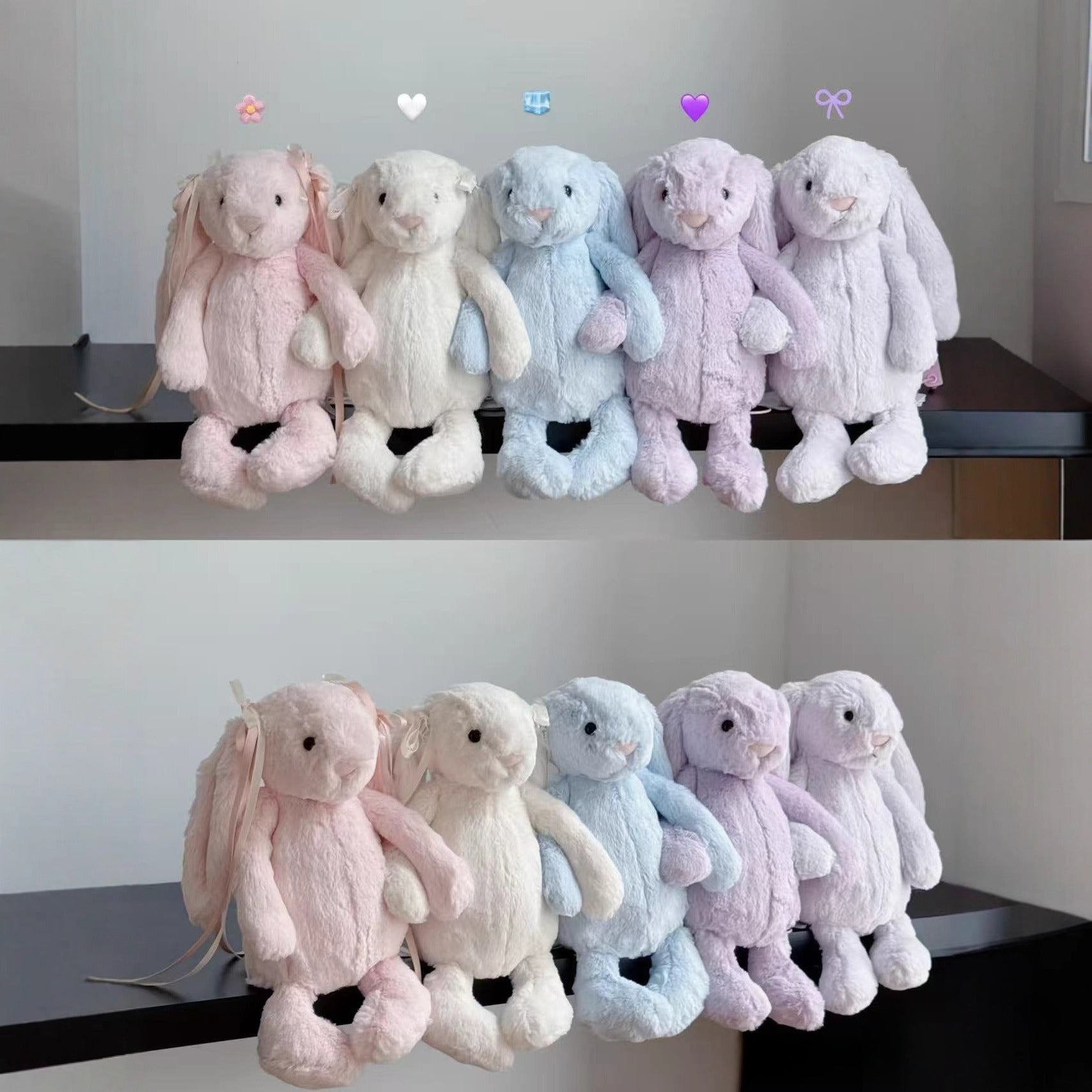 Ultra Soft Bonnie Rabbit Collection 31cm Plush | Fluffy Stuffed Animal with JC Tags, Wholesale & Retail