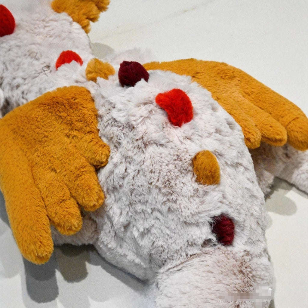 Ultra Soft 50/66cm Opalite Dragon Plush | Fluffy Stuffed Animals with JC Tags, Wholesale & Retail